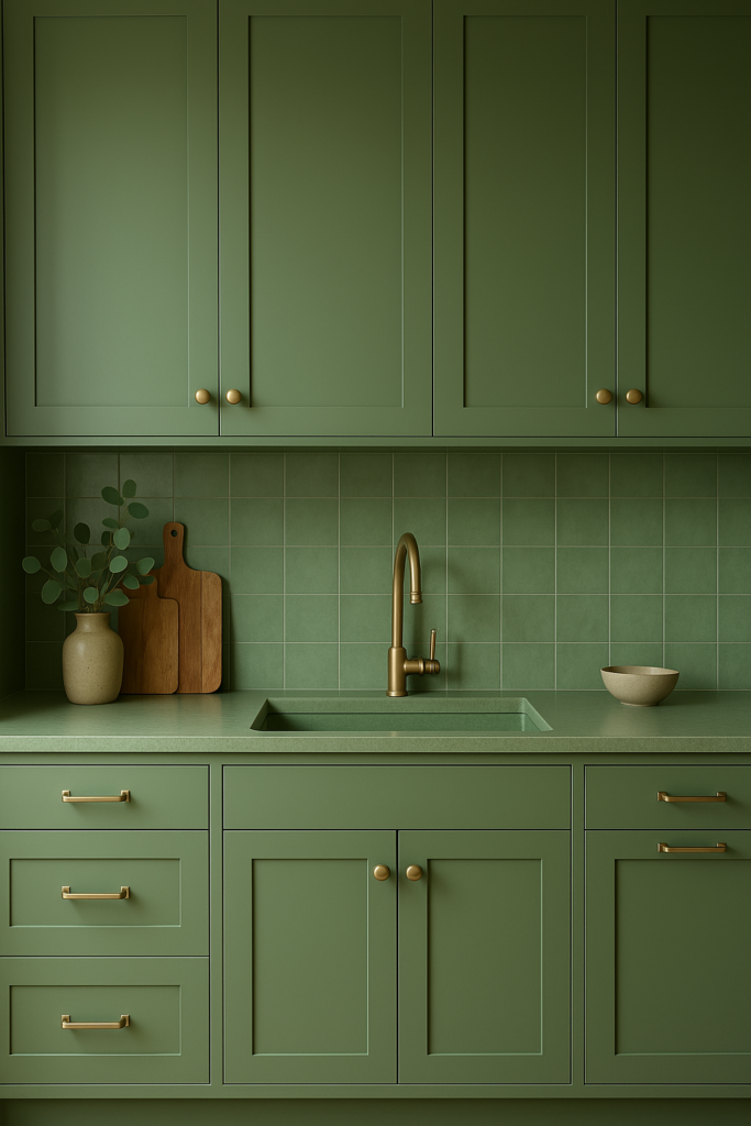 Trendy Cabinet Styles In 2025 » Green Kitchen Trends 2025 | Cabinets, Countertops, Flooring 2025 Cabinet Color Trends Including Earthy Tones And Vibrant Hues